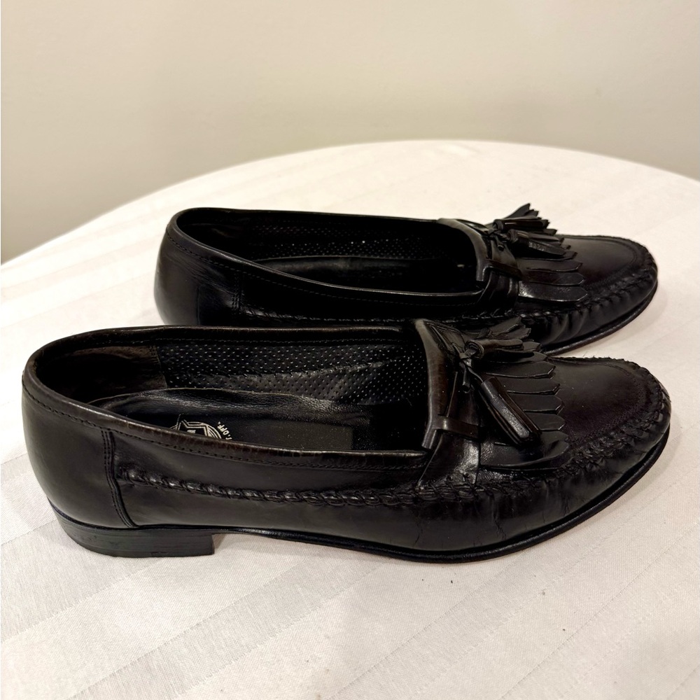 Florsheim Black Tassel Loafers